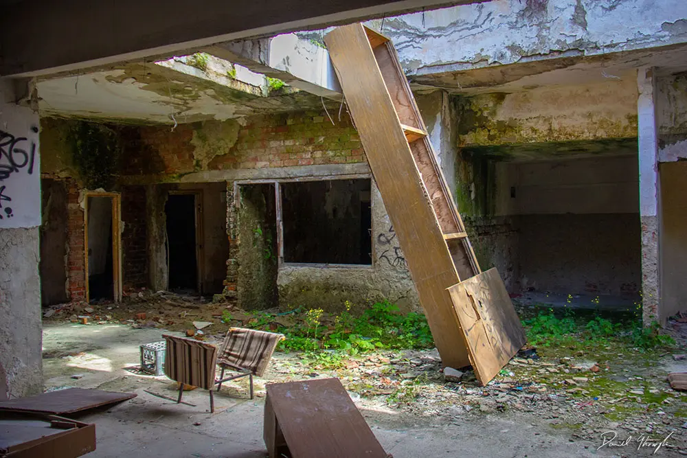 Abandoned Hotel Atrium