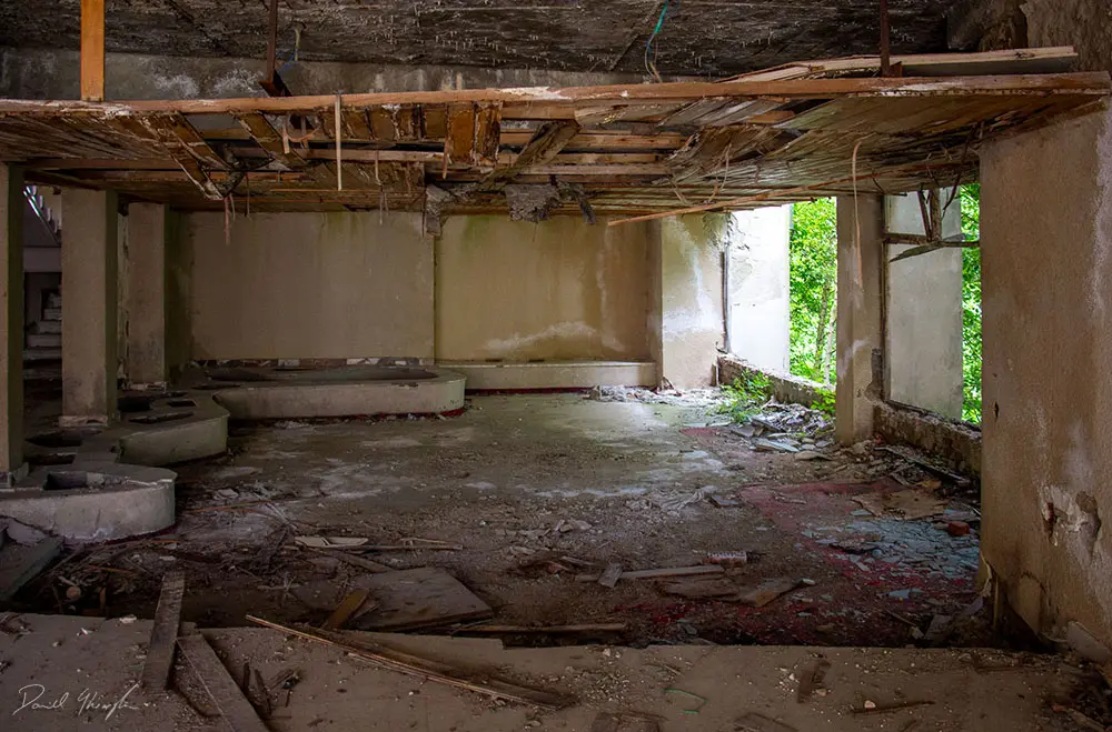 Abandoned Hotel Hall