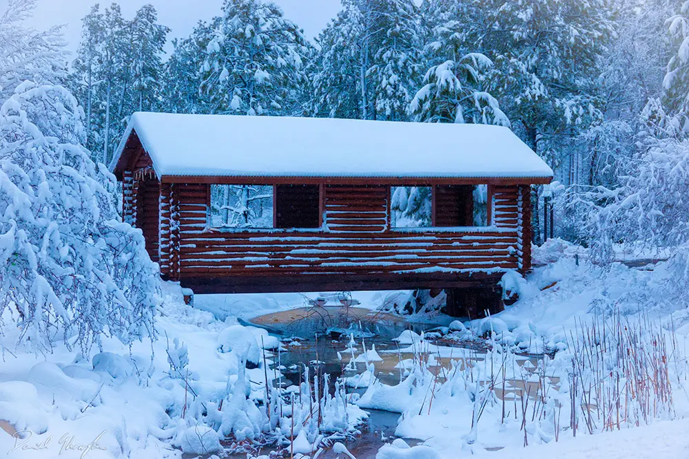 Snowy Bridge